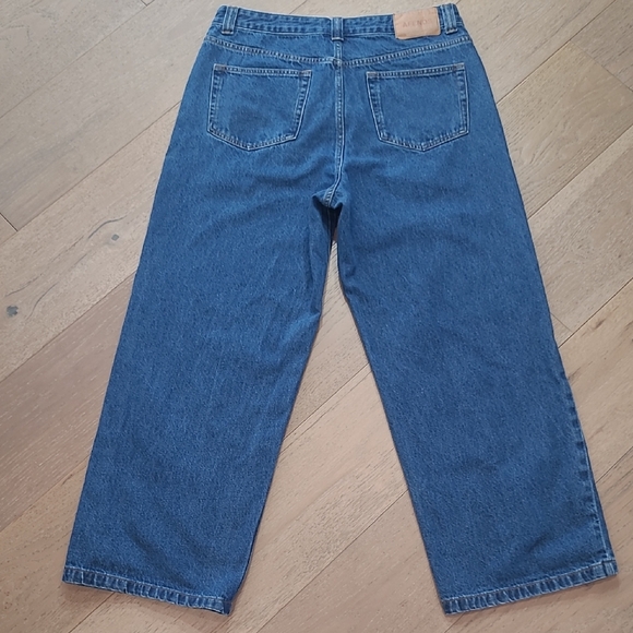 EUC Afends Pablo Baggy Fit Jeans Men's sz 34 Straight Leg Denim Jeans - Picture 3 of 14